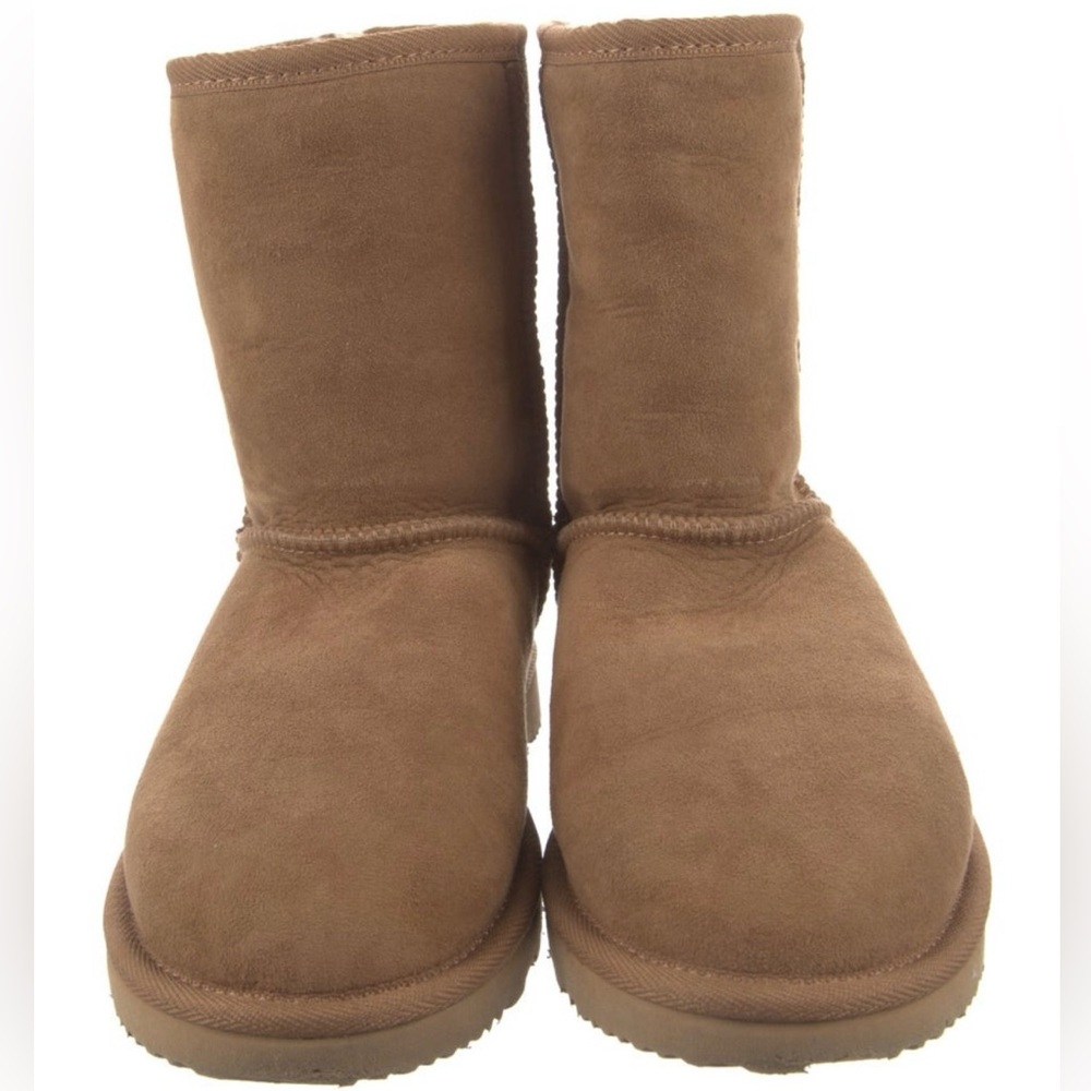 UGG, size 8, brown, Suede Boots